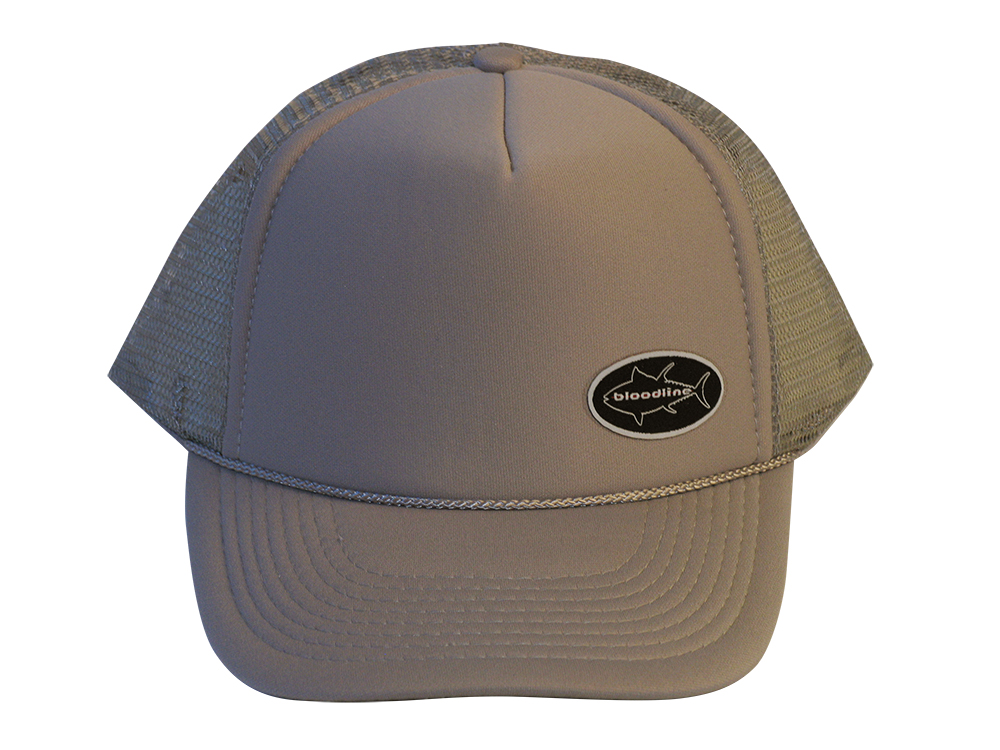 Grey Trucker / Small Oval Patch